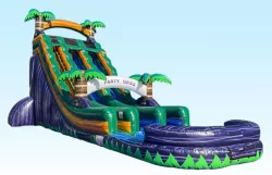 temp img 3 jpeg 412002550 24' Dual Lane Party Gras Waterslide