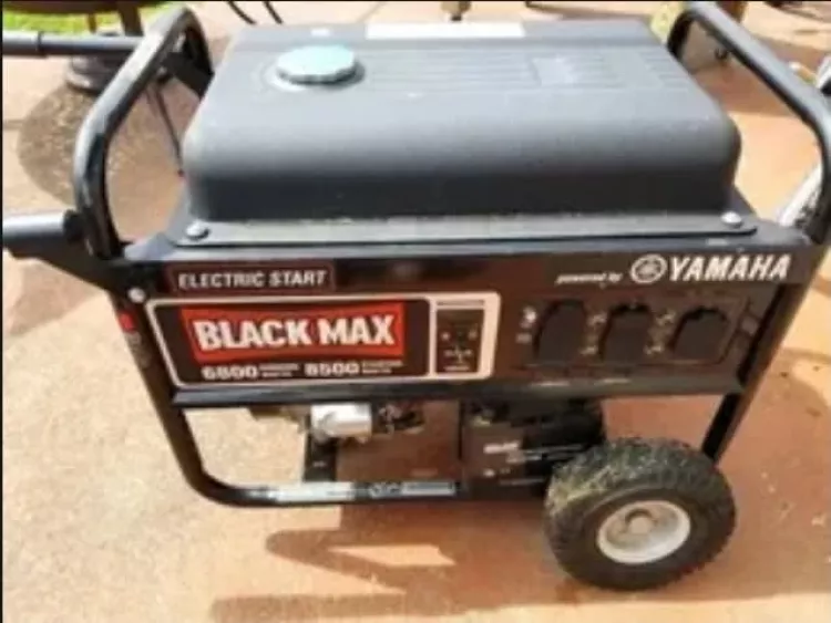 Generator 6500 to 7500 watt