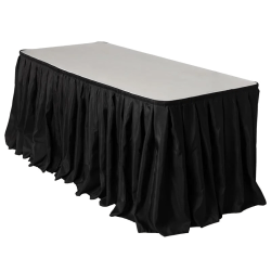 Table skirt 13' (black)