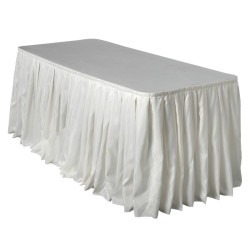 Table skirt 13' (white)
