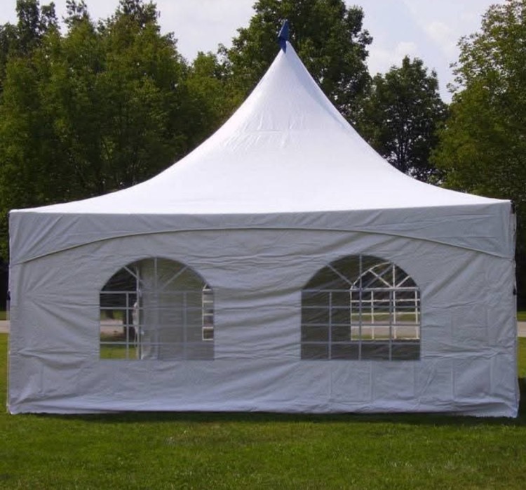 20 x 20 Heated High Peak Frame Tent Package