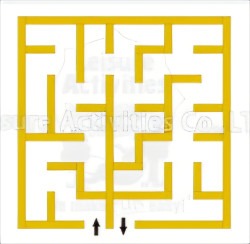 hybrid maze 4 Inflatable Maze