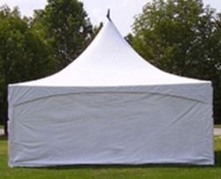 20 x 20 Enclosed High Peak Tent Package (Holiday cash payment special)